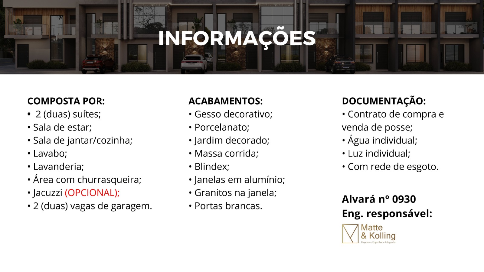 Duplex Servidão Pacífico