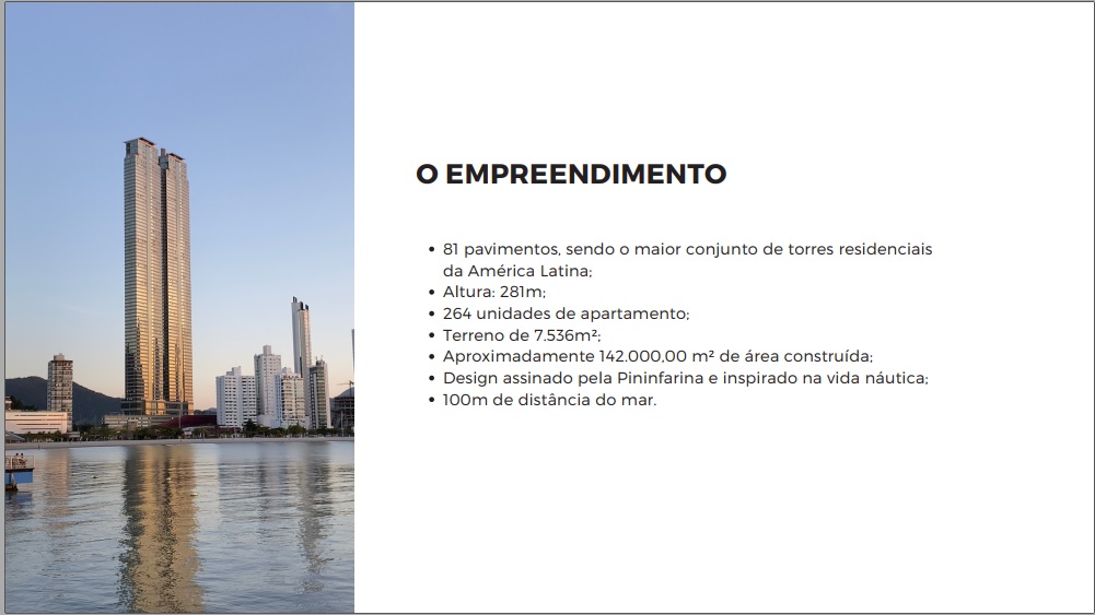 Dpto. en Las Gemelas de Camboriu (Yacht House)